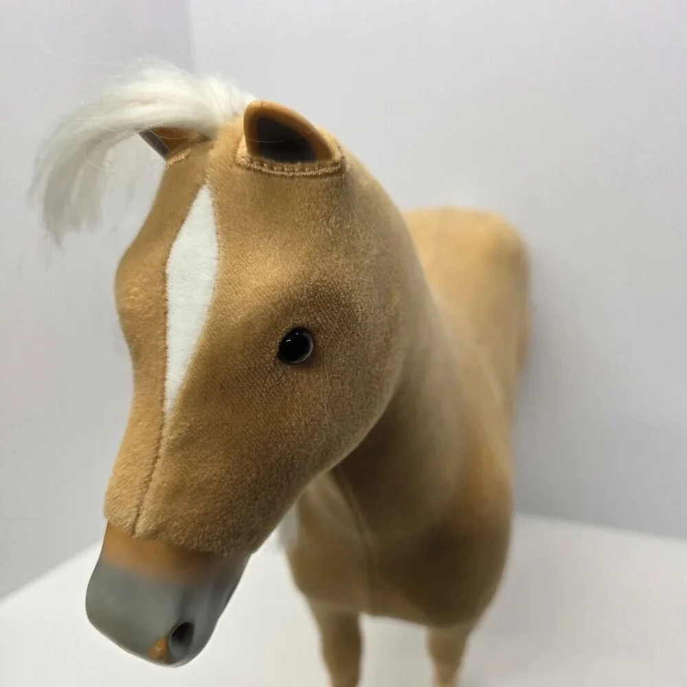 Retired American Girl Palomino Horse Pony Doll Pet Accessory Fits 18” Dolls